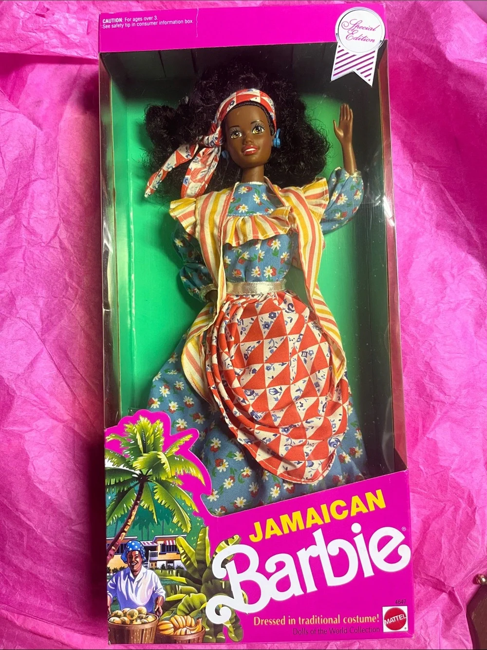 1991 Jamaican Barbie Dolls of the World Collection #4647 NRFB